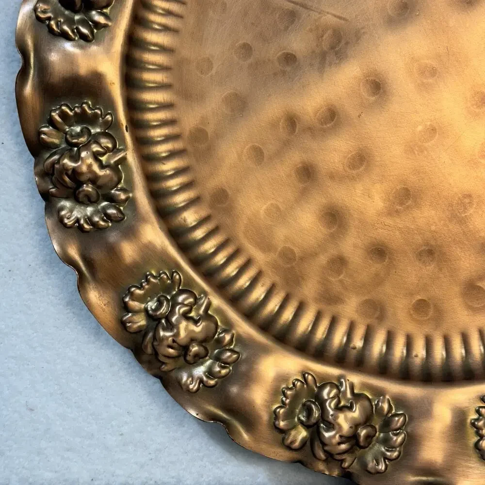Vintage solid copper